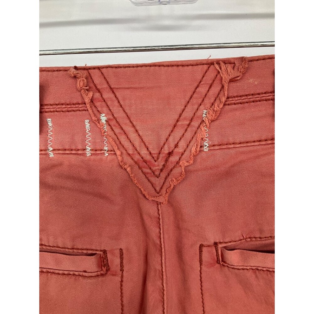 Anthropologie Size 27 Hei Hei Stretch Cotton Wide Leg Crop Chino Pants - Picture 10 of 12
